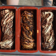 Load image into Gallery viewer, Babka Loaf - Dark Chocolate & Hazelnuts